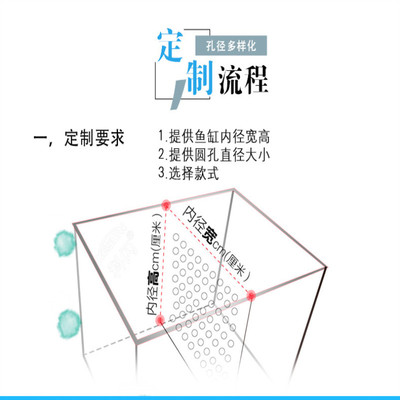 亚克力板鱼缸挡板隔板盖板吸盘夹小网格分离板透明隔离隔断