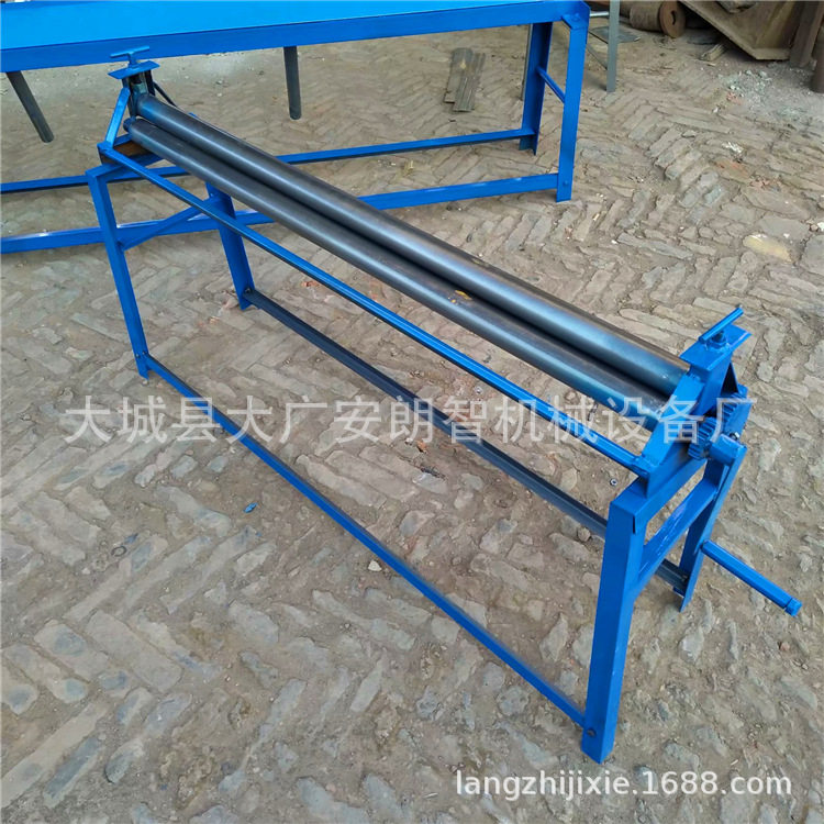 厂家卷筒机立式手动卷板机卷圆机铁皮保温用三辊机机床彩钢板卷桶