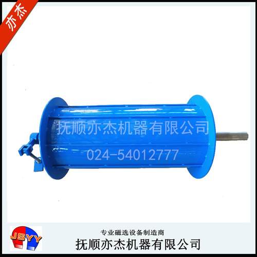 带式输送机头强磁滚筒除铁轮筒式磁选机输送机头铁杂质提取轮
