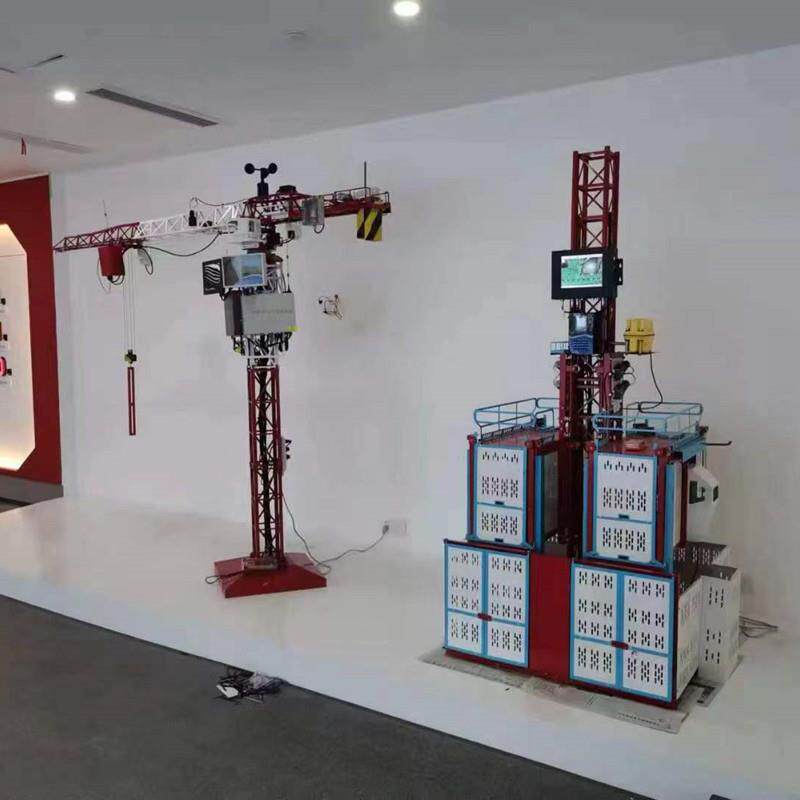 智慧工地升降机模型拓兴展厅模拟仿真金属施工升降机模型