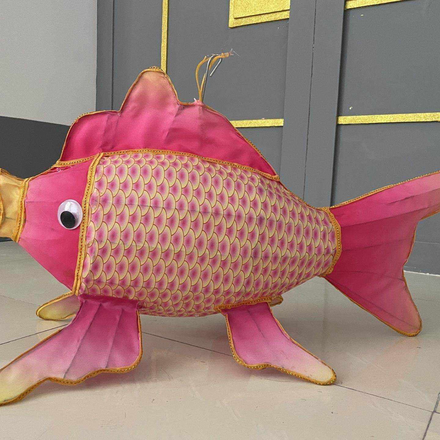 非遗春节花灯鱼灯商场街道公园吊挂美陈装饰鱼灯笼挂件布艺鱼灯,节庆用品/礼品,装饰灯,淘宝优惠券,粉丝福利购,淘宝优惠卷