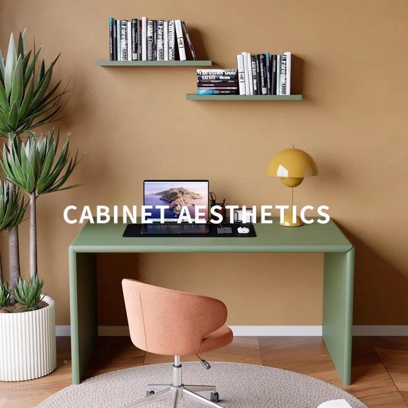 意式代极简书桌多现巴胺桌子简约设计办议公桌电脑桌HOV写字桌会