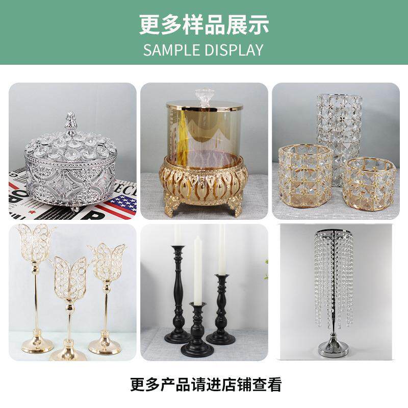 欧式亚克力婚花礼花架珠帘花VNB器庆引现场布置道具路插婚装饰摆