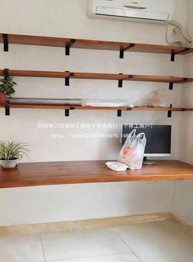 上置物架,物实木一字隔板客厅墙墙面搁装饰书75669架厨房收架支架