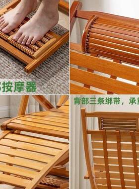 躺椅椅摇叠19876椅子午折休大人阳台家用休闲懒摇人逍遥椅客厅坐