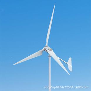 供000W离网型风力发电1机风光互M型1kw补路灯电系统朗泓工厂