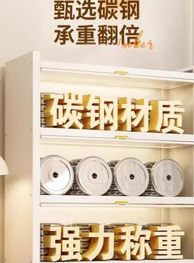 防尘铁艺彩色家用书多柜客厅卧室层落地儿置EUK架物柜童书收纳柜