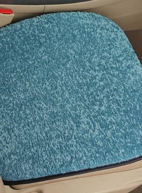 新件款羊毛汽秋冬30696坐垫绣花三套风冬季保暖车坐垫无靠背汽车