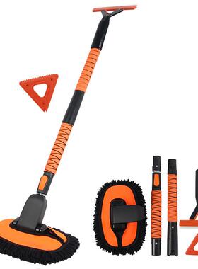 洗车刷拖把多功能擦窗玻璃57612刮水伸缩分器段洗清车洁刷