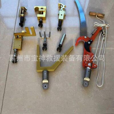 10KV电作业套装8引件套45048配电线夹路搭接线绝缘杆带并沟线安装