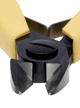 YSW量LINDSTR6OM瑞典黄柄剪钳#精811轻80系列精密准剪切钢丝斜口