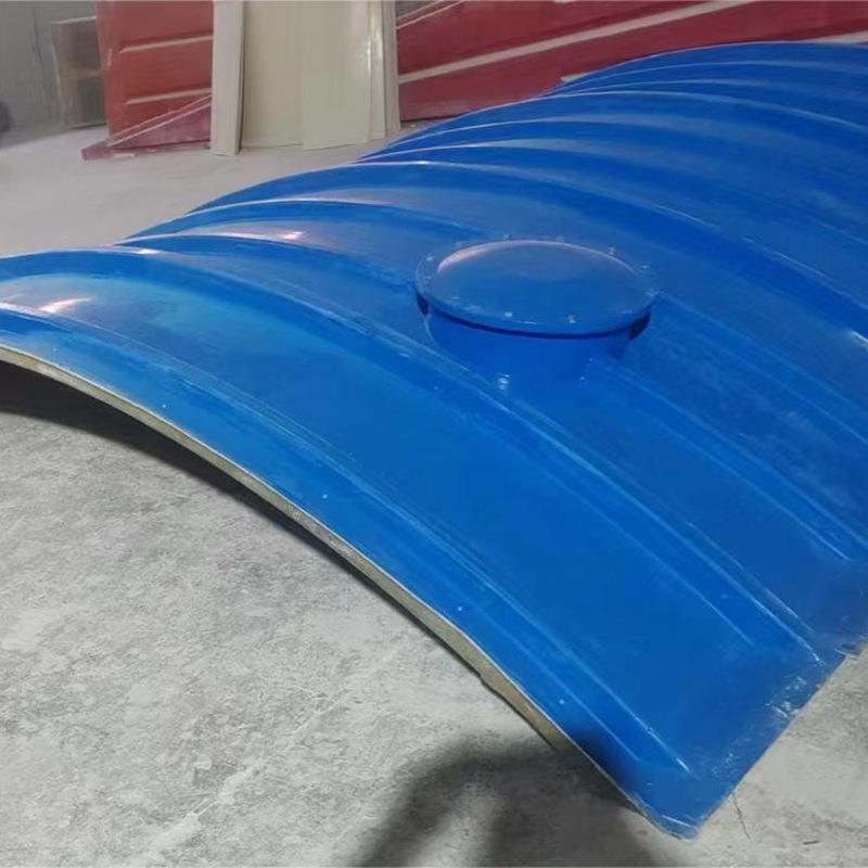 污水钢池盖板玻璃盖板污水处理VAI厂拱形平盖板池家厂集气罩蓄水