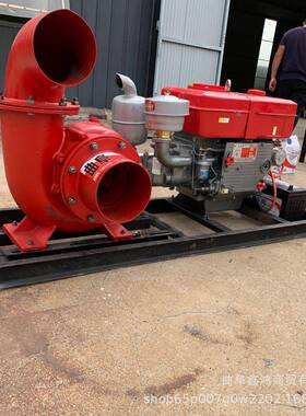 蔬菜自棚14344汽大油手寸推抽水泵生活排废水离心泵2小型吸抽水泵