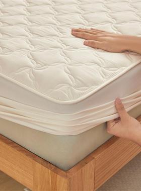 A类套水洗套棉床笠大加厚夹棉床床单豆席梦思床垫保护jf12568罩床