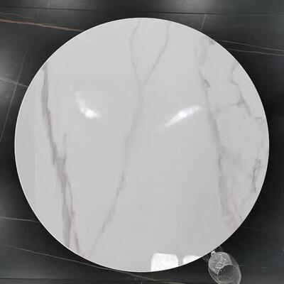 岩板桌面转盘旋转台面用圆大石6369旋家转盘大盘桌面现理代简约轻