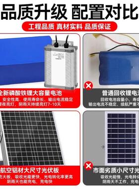 太阳能灯带配套灯配件感应801灯串e灯板24板V1d00W光伏板24V装饰l