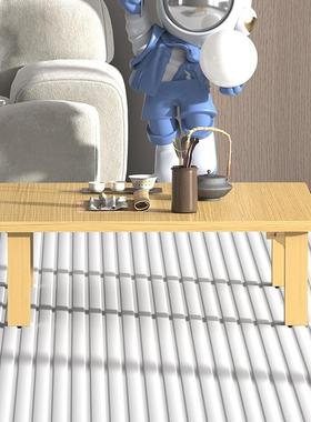 折上叠桌榻米茶几家用炕桌实木桌榻正方形炕饭70929桌学习矮桌飘