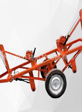 便捷线自装卸式运杆车ZYCZ电力式施工电杆WGE运杆车下置电杆运输