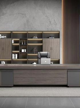 办桌老板公桌简现代大37951班台创意办公桌椅组合桌套装经约理总