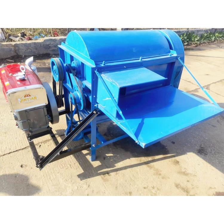 脱型黄豆粱脱粒柴机电机款油覆动力稻麦振动筛HBB打粒高机稻麦脱