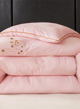 新款A类原棉人大豆被厚保暖加被春秋被学生冬宿OUK舍单双被芯