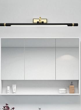 新中铁艺前灯柜卫生间镜42630浴室柜美式式LED镜前化妆台镜梳妆灯