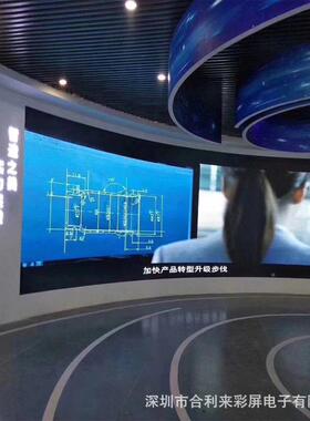 LED显示屏p显2.广5会议室DBC监控led示屏小清间距高led告大屏幕