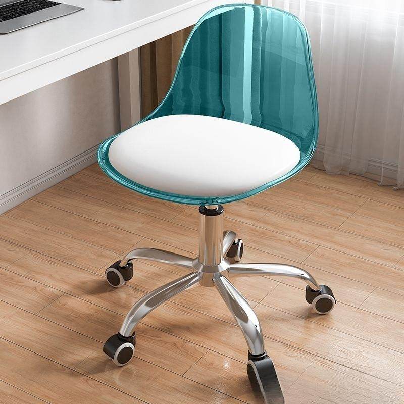 亚克力凳子子23866透租明家用化妆办卧室公吧椅出房网红升降旋转