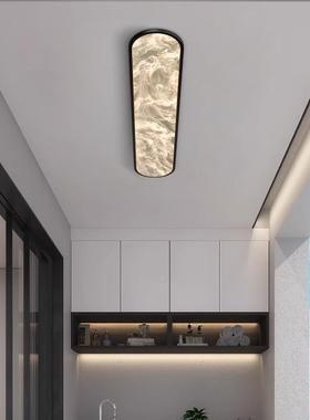 过道吸顶灯智能感应30426山现约代简全光谱护眼阳台云雾LE灯D灯中