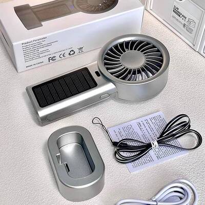 ros太能手持桌面小风M扇便阳53101门携夏天出随身静音随身充电式