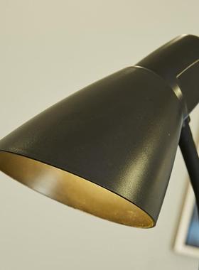 现代约个性18345铁居家办艺公落地灯护眼ED卧室简客厅书房L软管灯