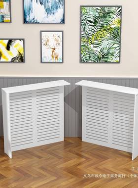 暖气遮挡14861装挡饰罩分水器遮遮挡柜地暖管道片丑挡板水表箱遮