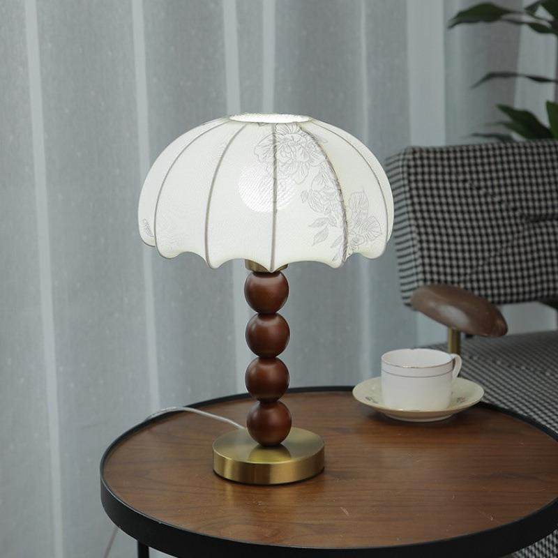 中古美式台灯复古高级感轻奢装饰氛围设计师客厅书房卧室床头灯具