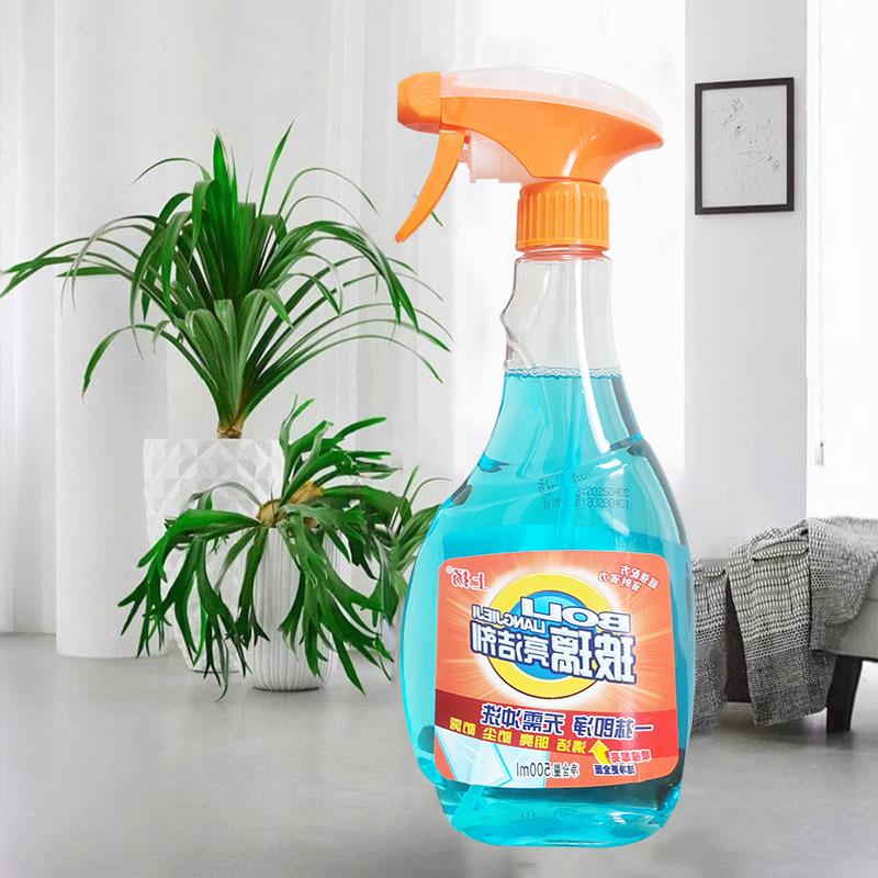 上扬玻璃亮洁剂玻璃清洁剂家用玻璃亮洁剂500ml*20瓶/箱