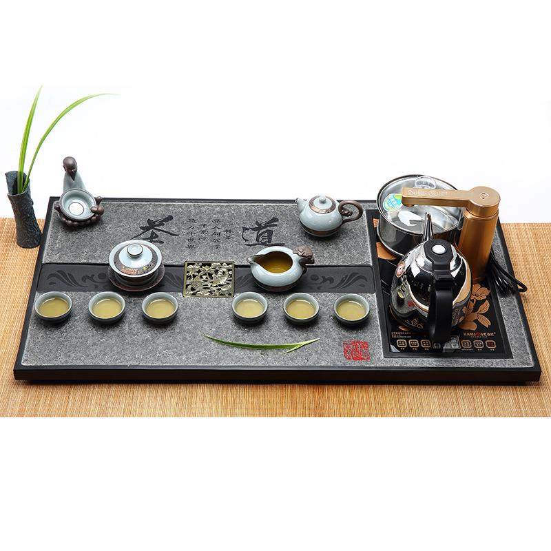天然乌金石茶盘套装简约家用四合一电磁炉一体全自动上水茶托盘,鲜花速递/花卉仿真/绿植园艺,割草机/草坪机,淘宝优惠券,粉丝福利购,淘宝优惠卷