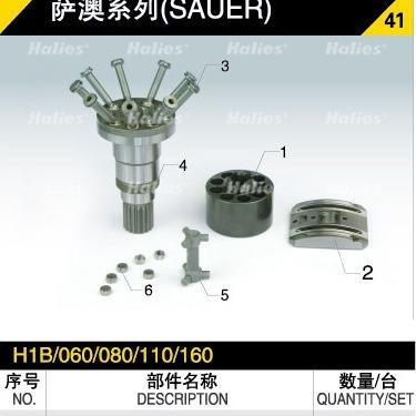 供应萨澳H1B110缸体、柱塞、配油盘、回程盘等液压配件