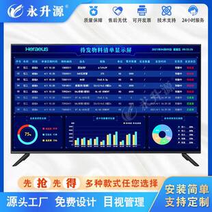 物料管理工序信息进出库lcd液晶显示屏作业指导书语音播报