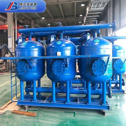 固液分离PLC自动压差时间控制浅层砂过滤器DN200