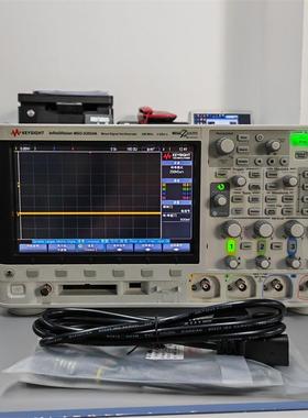 是德MSOX2024A示波器4个模拟通道和8个数字通道
