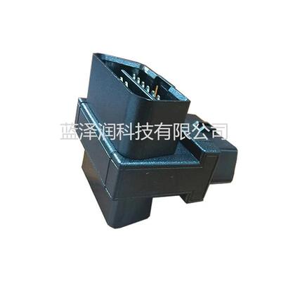 OBD2OBDII全16针1公2母OBD大脑检测插头通用全位置OBD公16针汽车