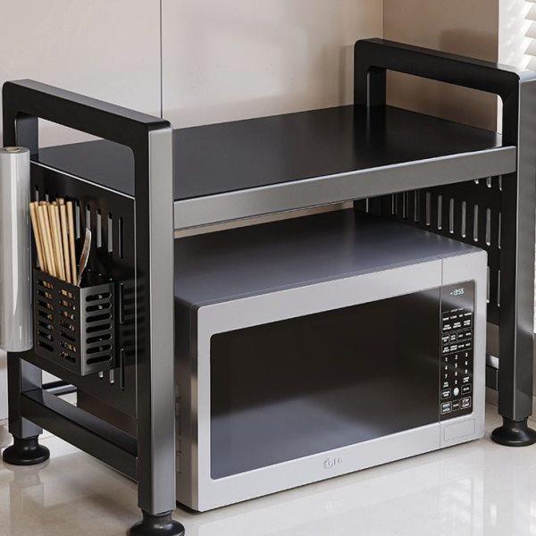 加厚台面厨房微波炉置物架伸缩桌面多层电饭煲烤箱家用收纳神器,厨房/烹饪用具,微波炉置物架,淘宝优惠券,粉丝福利购,淘宝优惠卷