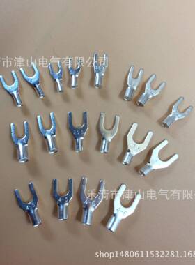 UT10-8叉型线耳叉形裸端头Y型冷压端子