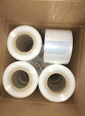 10公分宽内径7.6cm透明打包膜pe缠绕膜PBAT