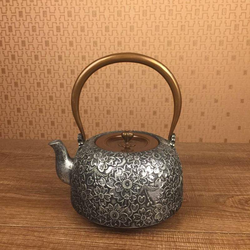 蜡模铁茶壶手工老铁壶无涂层保健养生壶日式铁壶