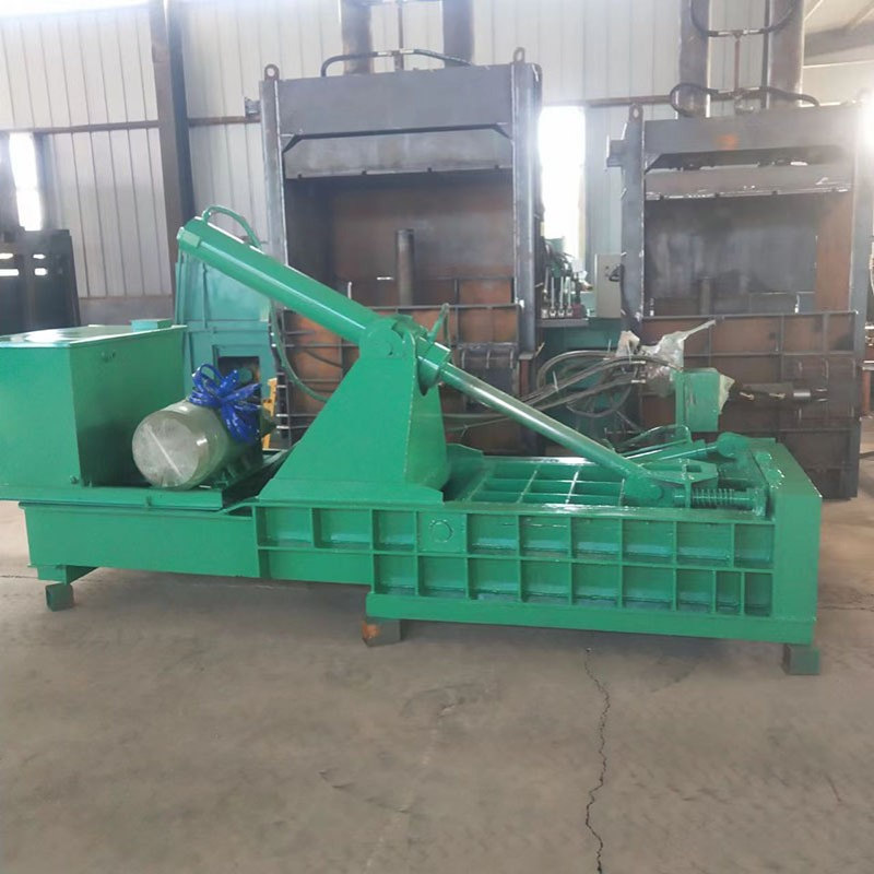 半自动立式200吨废铝打包机多少钱广州地区125吨废铁废金属压块机