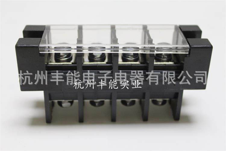 HOPPY贯通式接线端子 可拼接带盖接线端子台T4055 600V 100/150A