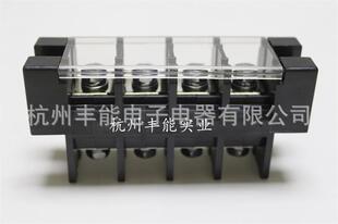 100 HOPPY贯通式 600V 可拼接带盖接线端子台T4055 150A 接线端子