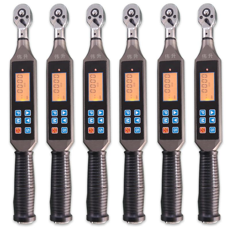 刹车卡钳螺栓扭矩控制数显扳手100N.m可换头电子扭力扳手10kg厂