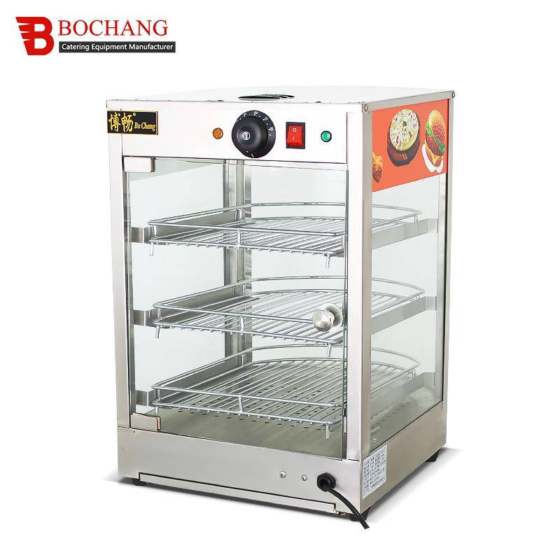 商用台式加热保温展示柜熟食弧形蛋挞恒温柜食品机械创业设备