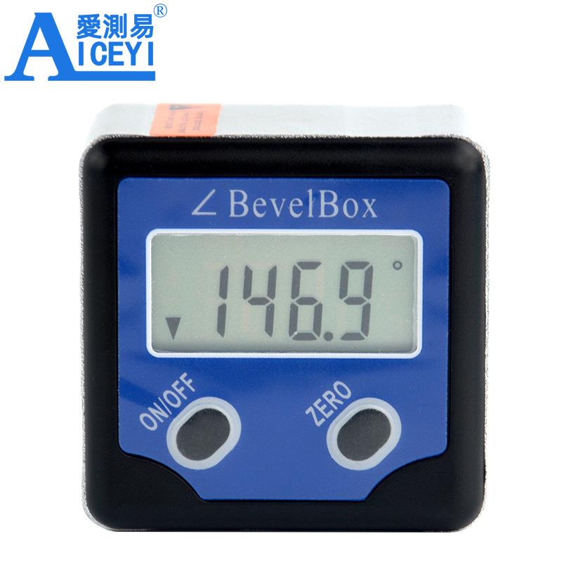 倾角仪大量现货带磁数显倾角盒电子量角器角度仪寻星仪高精度